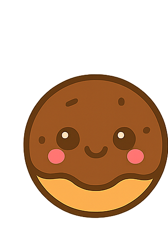 Donut choco chibi
