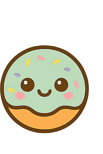 Donut mint chibi